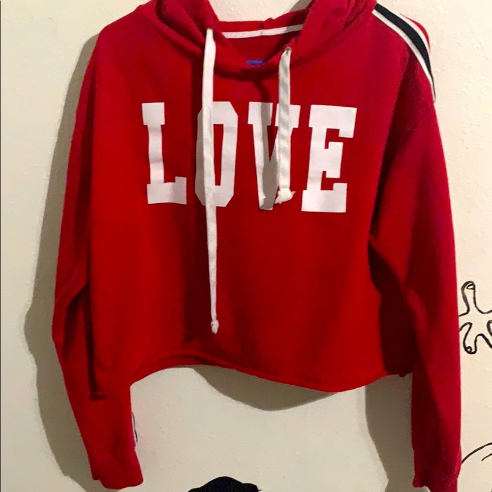 Red sweater